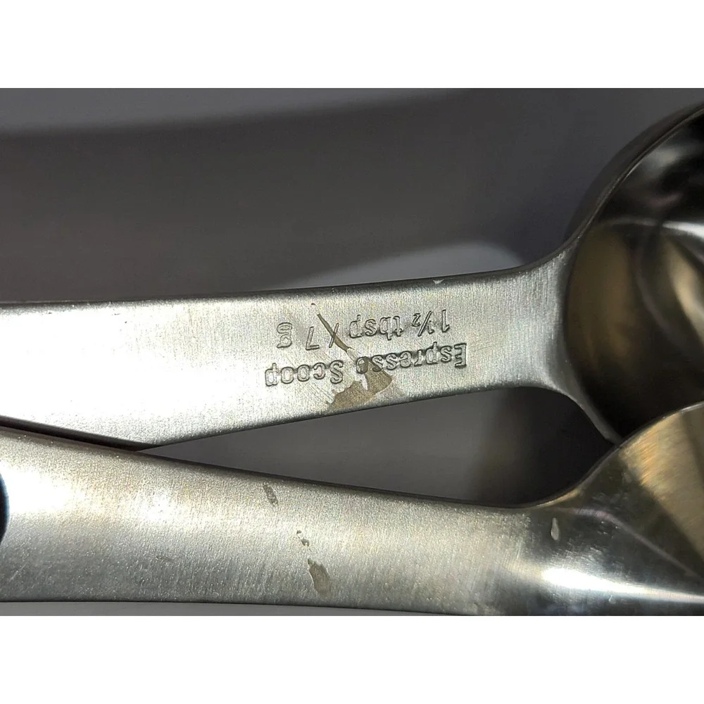 Lot 2 Starbucks Coffee Scoops‎ Spoons 1.5 Tbsp 7G Espresso 2 Tbsp 10G Measuring